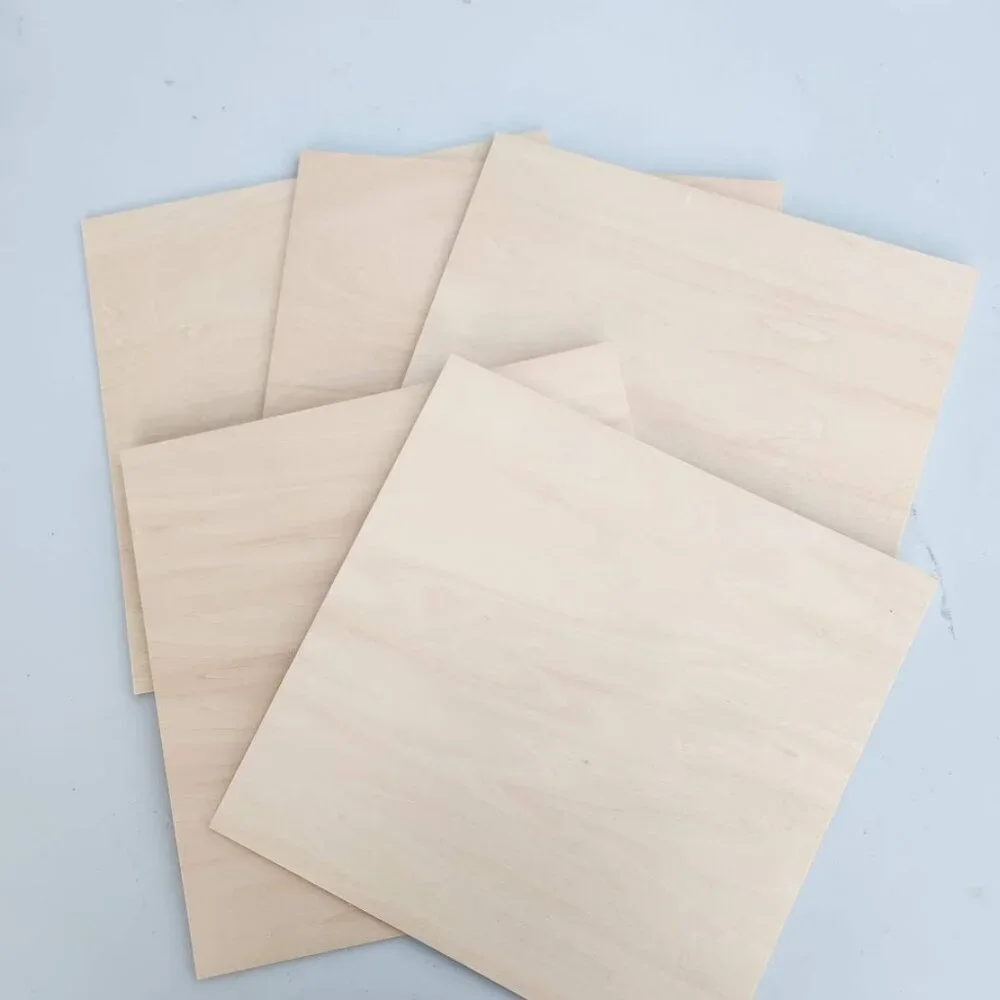 5 Pack Basswood Sheets 12